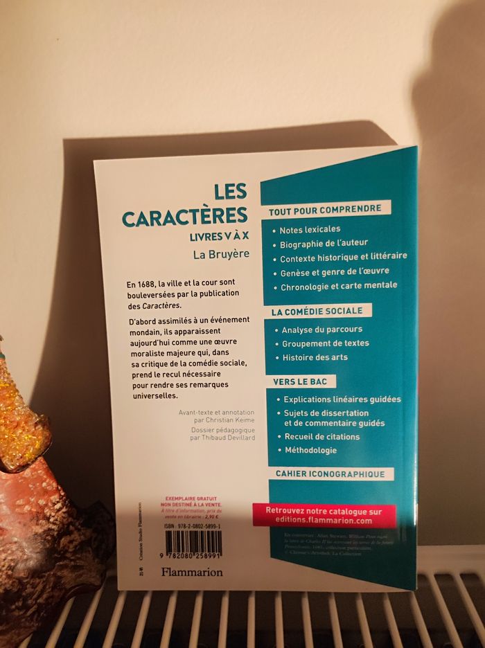 Les Caractères Livres V à X de La Bruyère - photo numéro 2