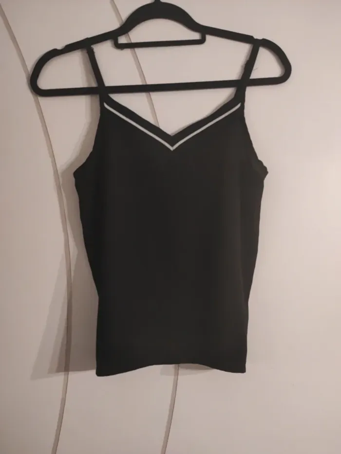 Débardeur noir Kiabi 12ans