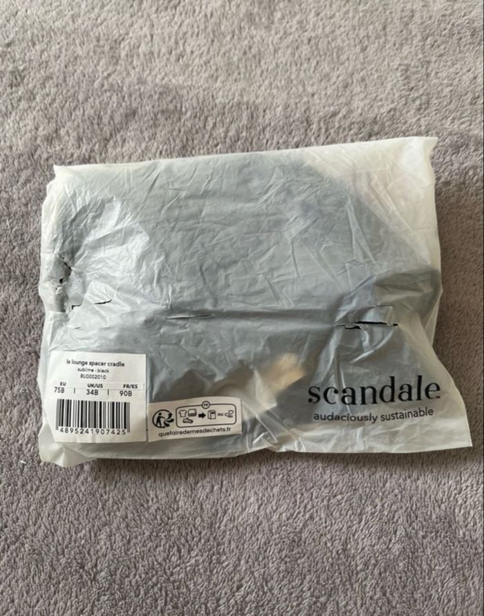 Scandale Soutien-gorge spacer eco fabrics Sublime noir taille 90B - photo numéro 6