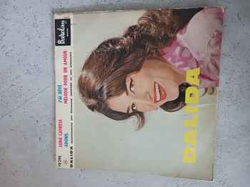 Luna Caprese  Dalida disque vinyl 45 T