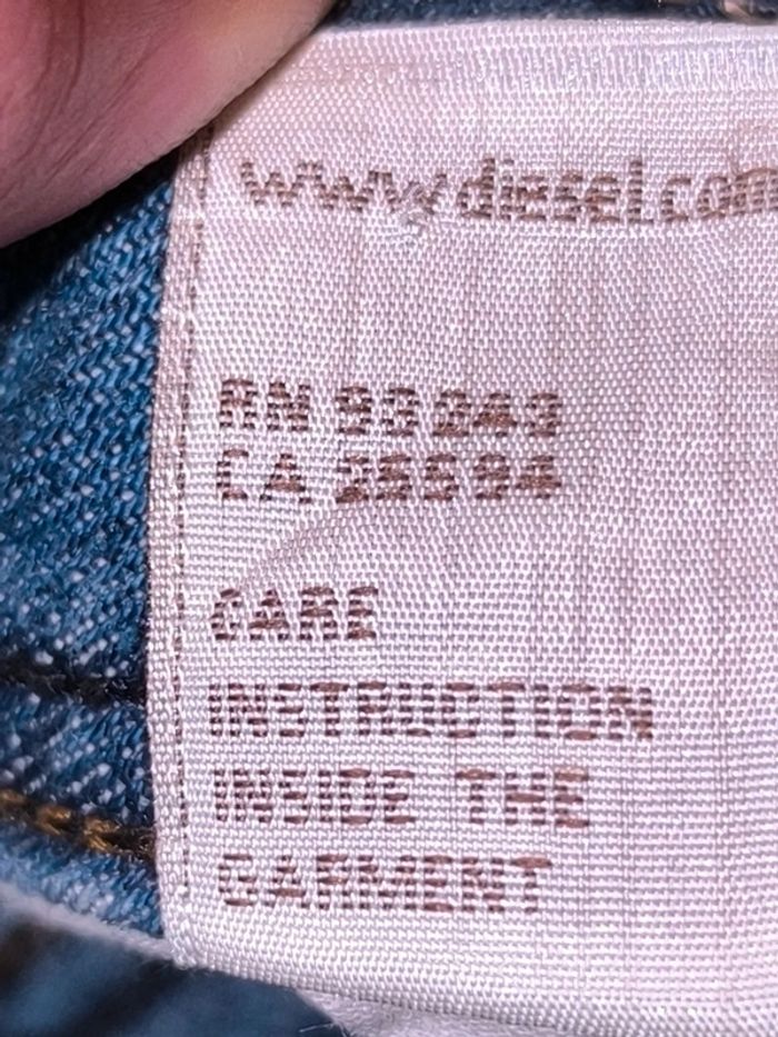 Jean Diesel taille basse - photo numéro 10