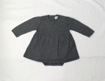 Robe courte avec body intégré Zara 3-6 mois