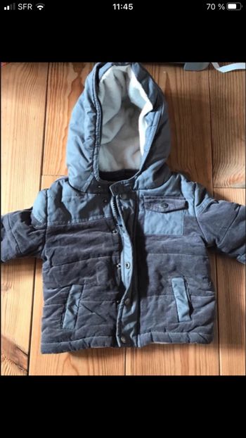 Veste très chaude garçon 9 mois