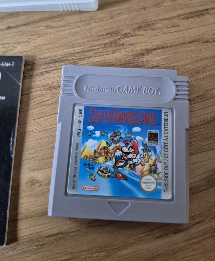 Jeu Super Mario Land - Nintendo Gameboy - Cartouche + Notice - Pal FAH - photo numéro 3