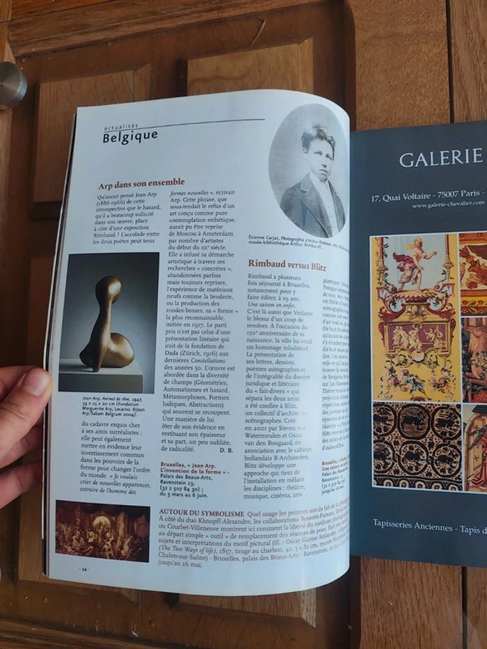 Magazine de décoration connaissance des arts Ingres Picasso foire de Maastricht salon du dessin Miro - photo numéro 3