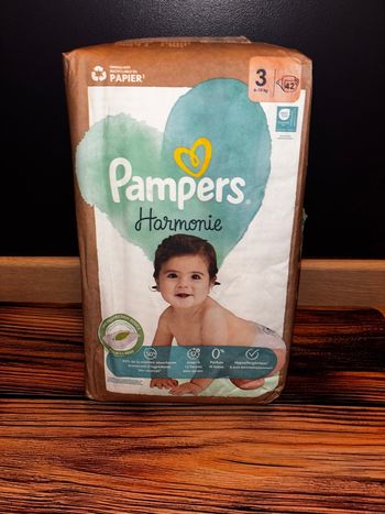 42 Couches Pampers Harmonie Neuf Dans L’emballage  Taille:3