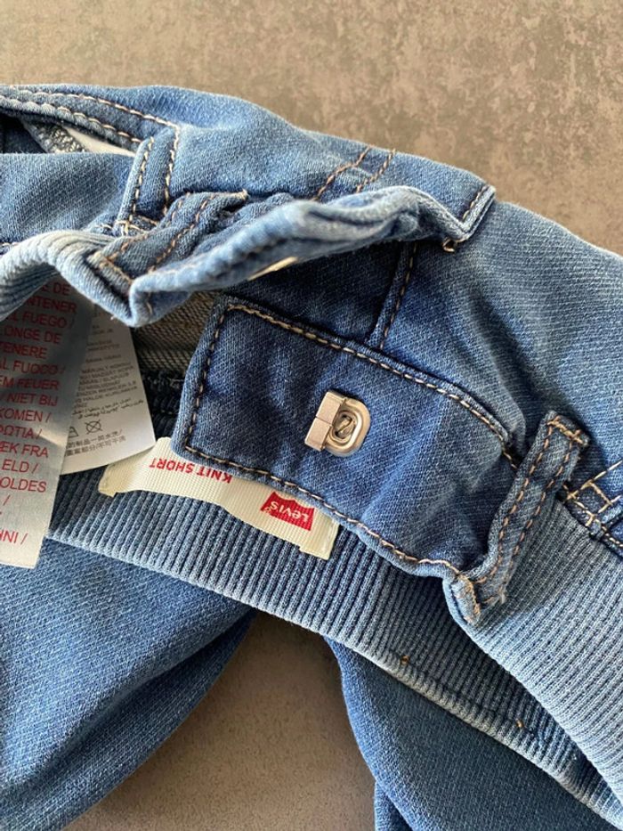 Short jean’s bleu Levi’s 36 mois/98 cm - photo numéro 3