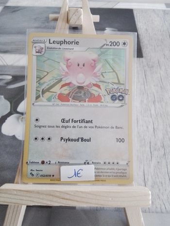 Carte Pokémon Leuphorie Holographique 52/078