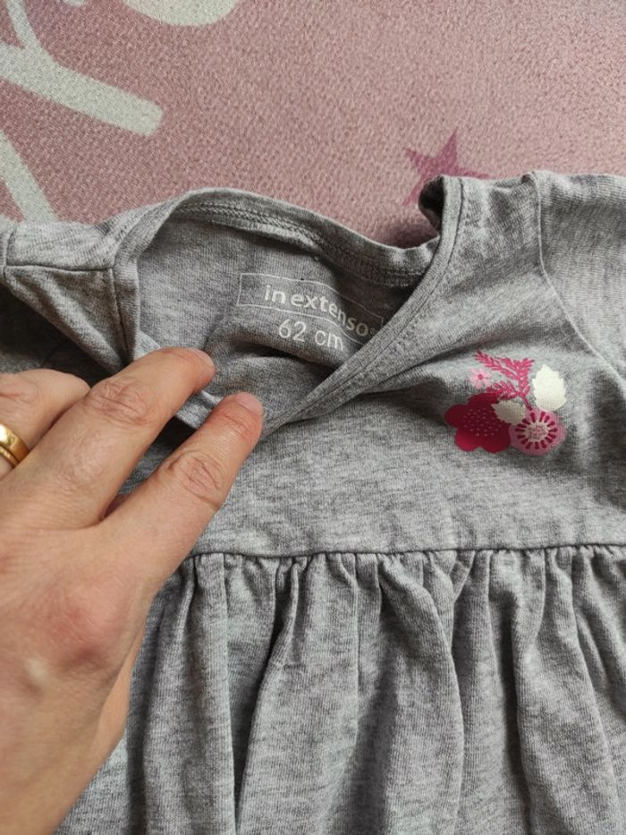 Robe et gilet moumoute 3 mois - photo numéro 5