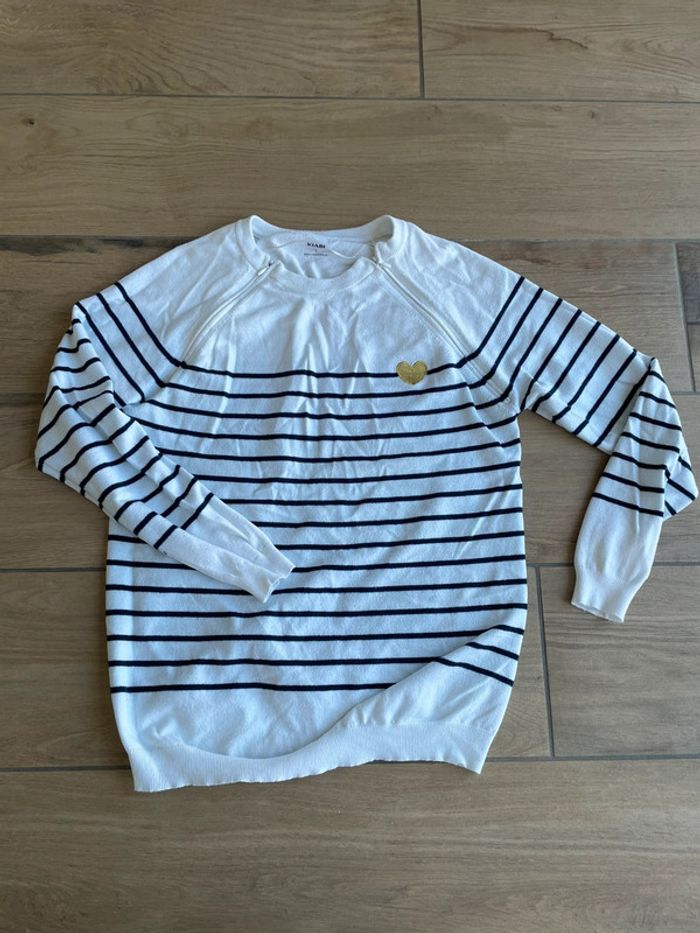 Pull coton allaitement - photo numéro 2