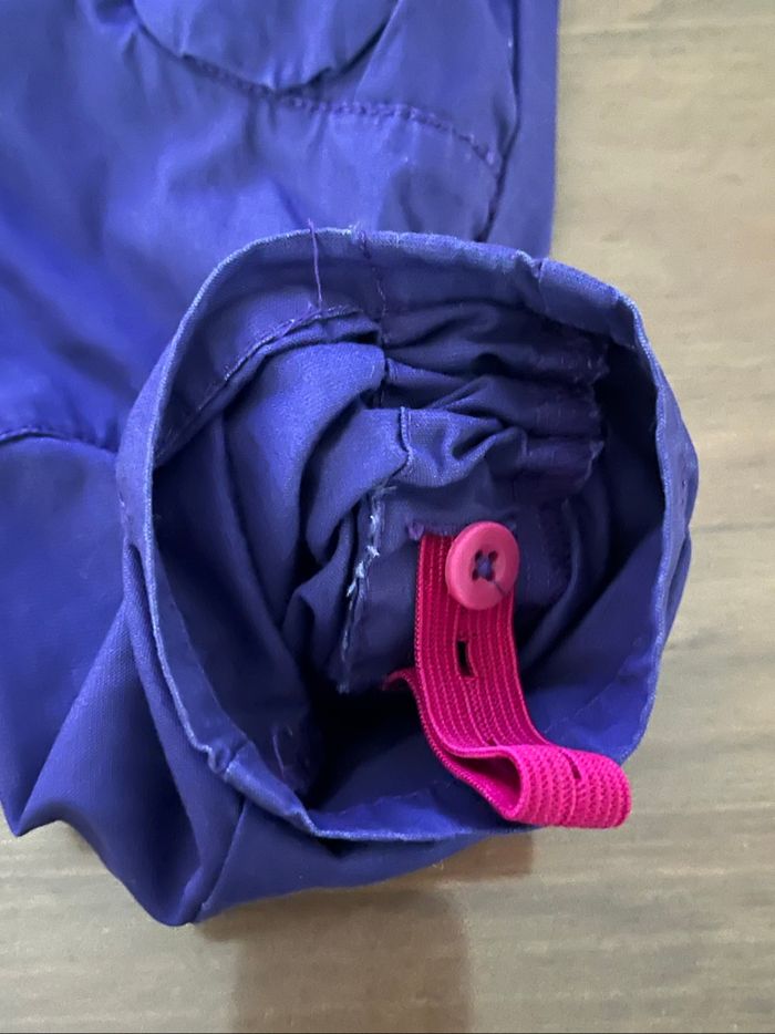Pantalon/Pantacourt mauve Quechua 18 mois - photo numéro 5