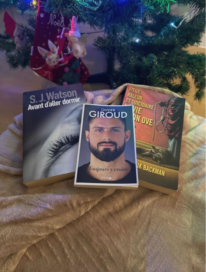 Lot de 3 livres ~ idée cadeau Noël