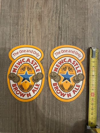 Lot de 10 sous verre Newcastle Brown Ale
