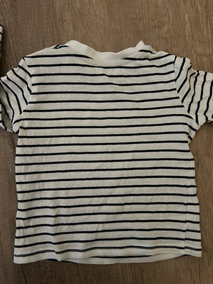 Ensemble jean t-shirt manches longues 9 mois - photo numéro 7