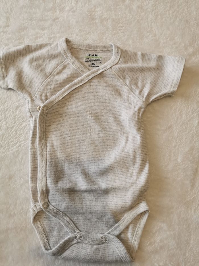 Bodies 3 mois lot de 5 manches courtes - photo numéro 5