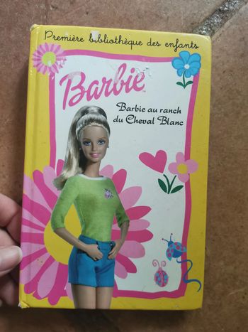Barbie au ranch du Cheval Blanc, livre enfant
