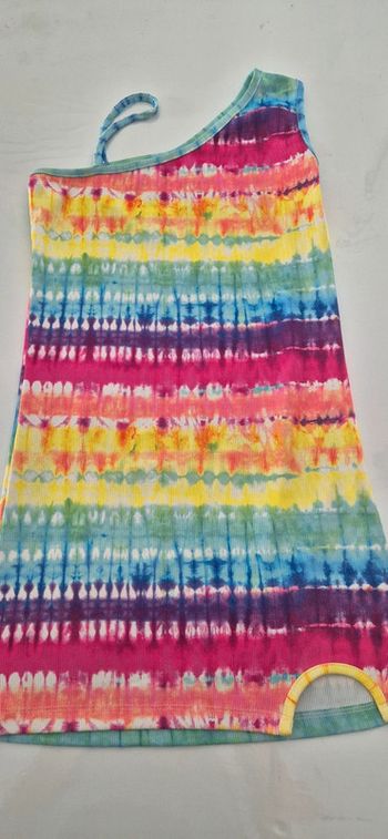 Robe multicolore