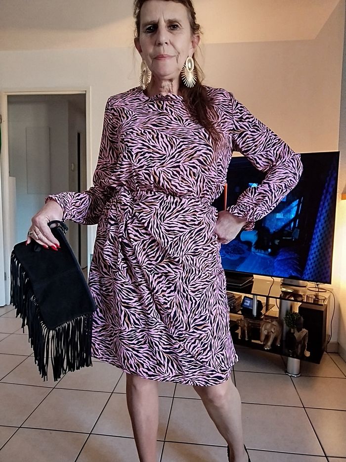 Robe 👗 chic Bleu Bonheur - photo numéro 9