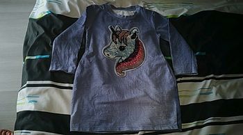 Robe à paillettes 3 ans