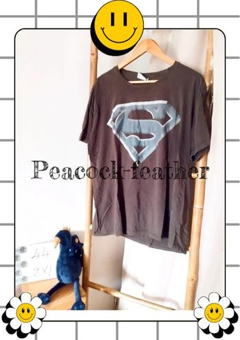 T-shirt homme xxl gris superman