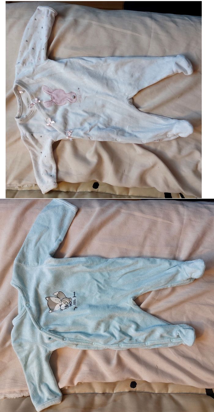 Lot Pyjamas hiver 1 mois