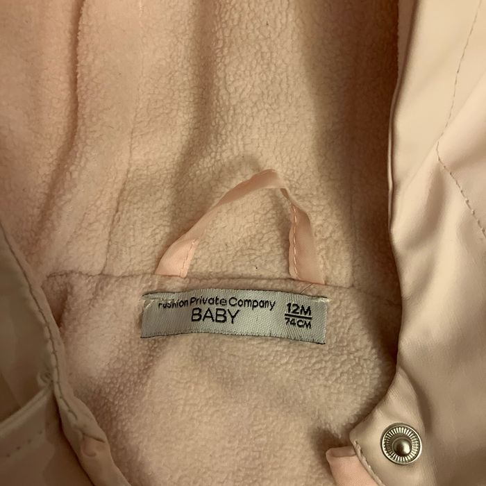 Veste fille Imperméable rose taille 12 Mois - photo numéro 2