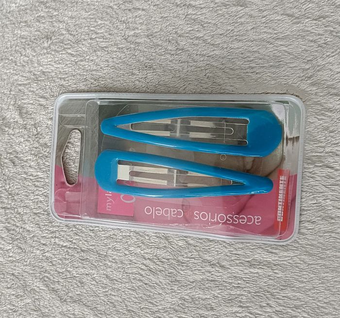 2 paires de barettes clic-clacs d'environ 9cm - photo numéro 2