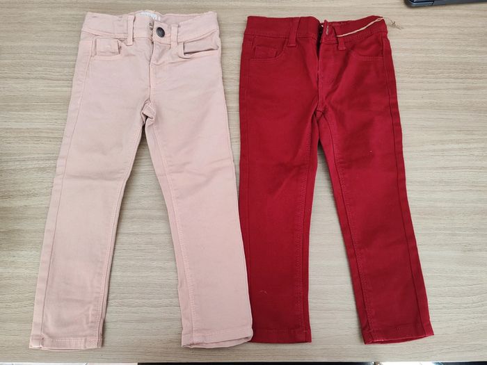 Lot de 2 jeans Kiabi neufs