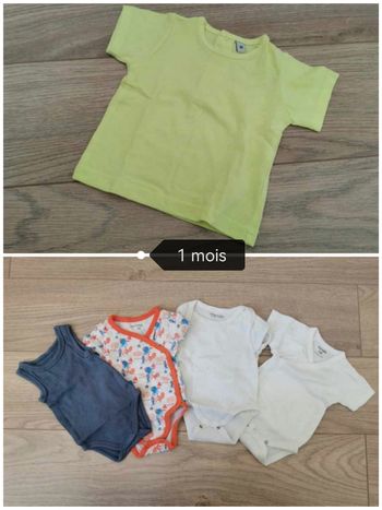 Lot garçon 1 mois