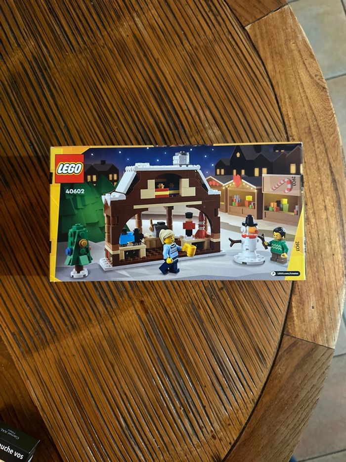Set Lego, 40602, Winter Market Stall, scellé - photo numéro 4