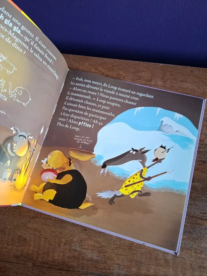 Livre Le loup qui voyageait dans le temps - photo numéro 2