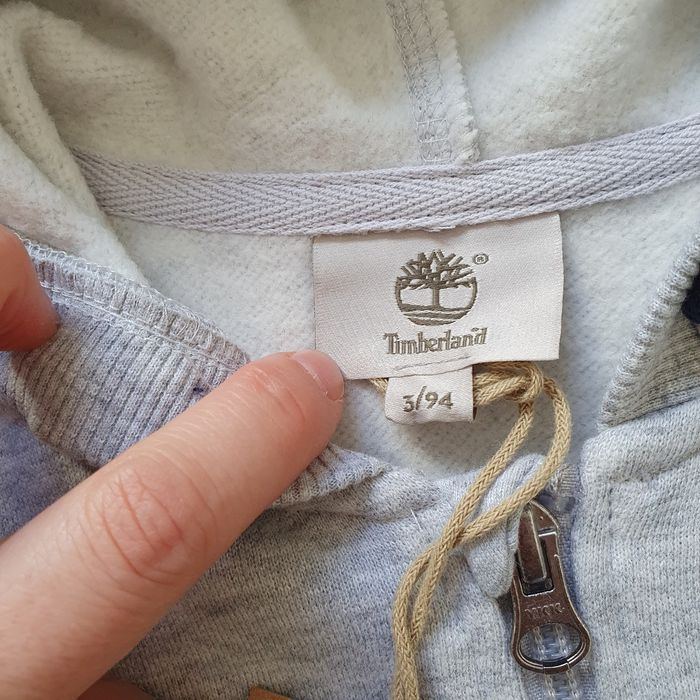 Veste zippé gris 3 ans-94 cm Timberland. Neuf - photo numéro 4