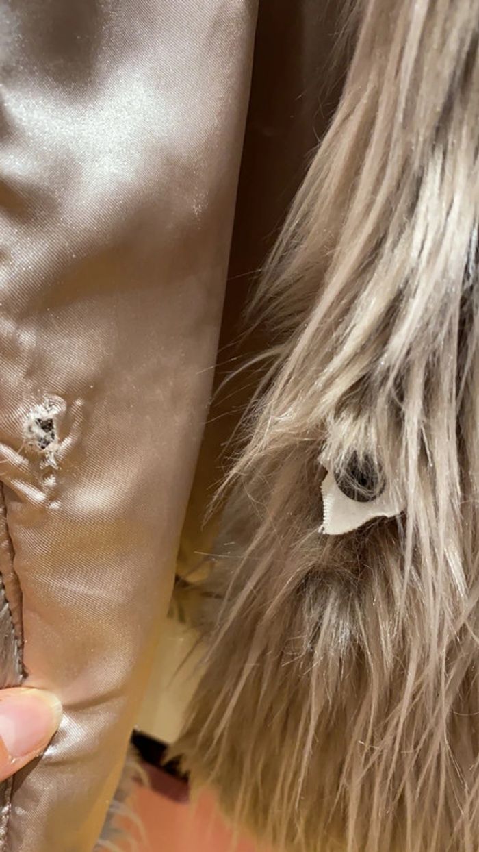 Manteau en fausse fourrure10 ans - photo numéro 10