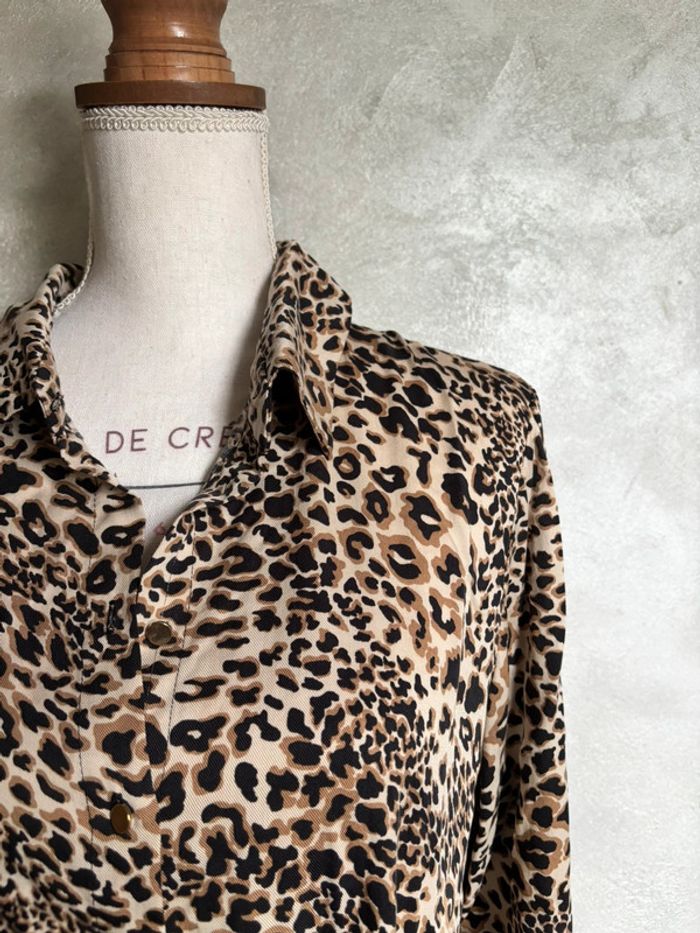 Robe léopard drapée Burton neuve - photo numéro 7