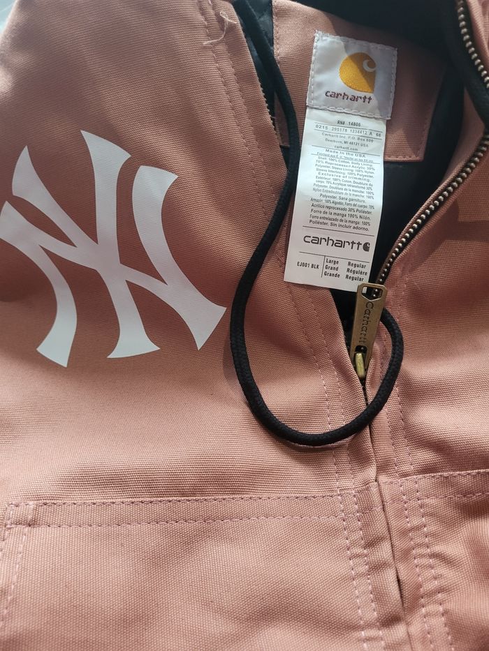 🍂 Veste Rework Carhartt x NY Yankees (Taille L) | Neuve ! 🍂 - photo numéro 3