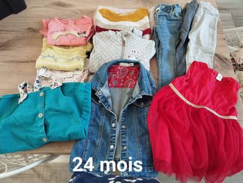 Lot fille 24 mois