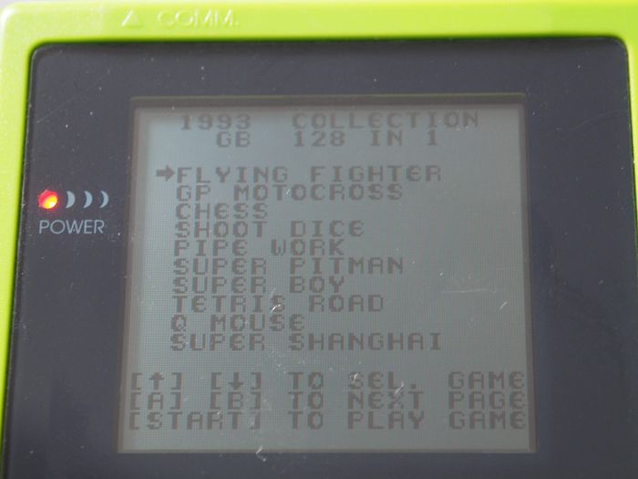 Game Boy Super 128 in 1 - photo numéro 7