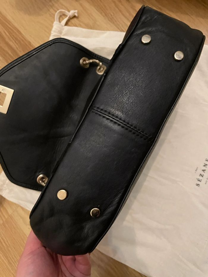 Sac Clark Sézane noir bi mat - photo numéro 5