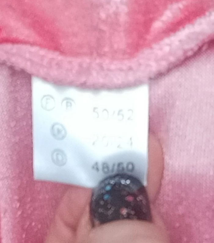 Chemise de nuit en velours vintage grande taille - photo numéro 11