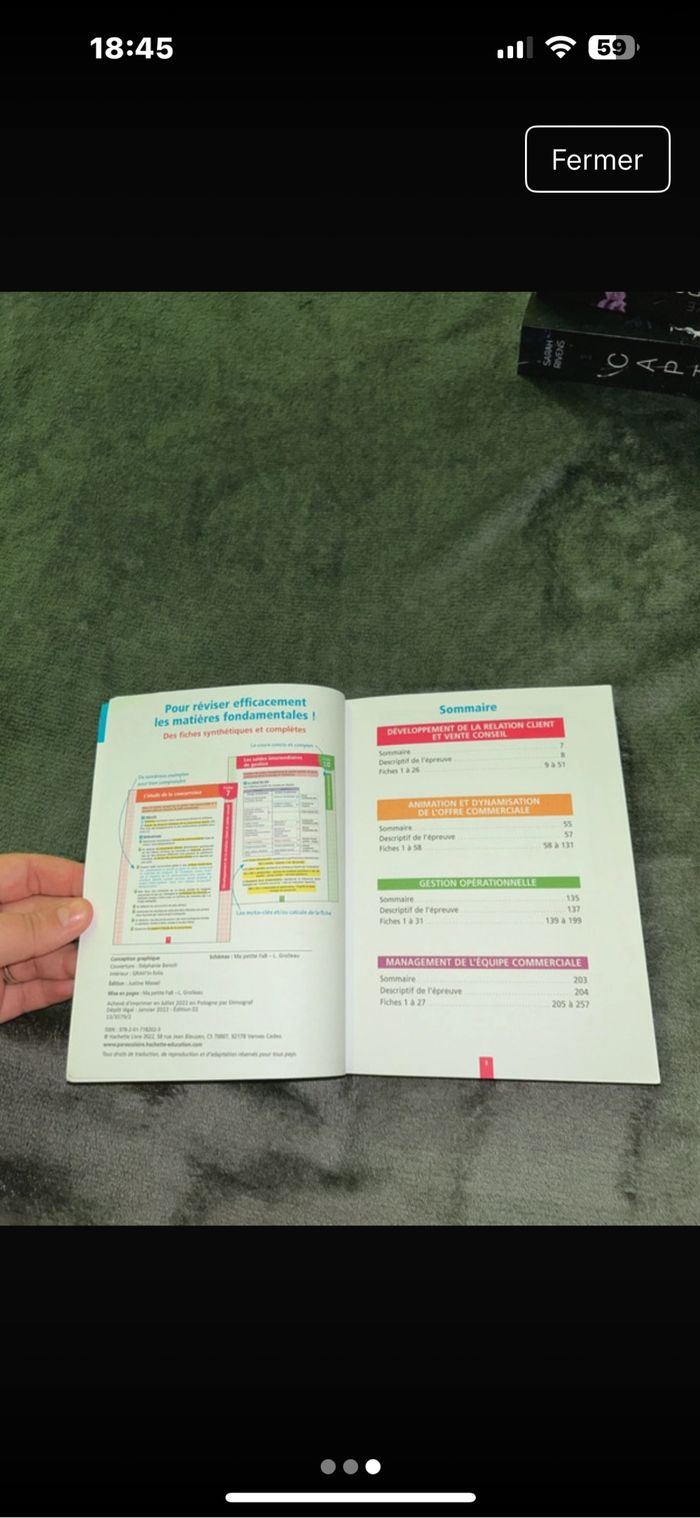 Livre révision Bts Mco 1ere et 2ème année - photo numéro 3