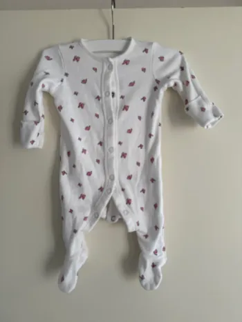 Grenouillère bébé fille 0/1 mois