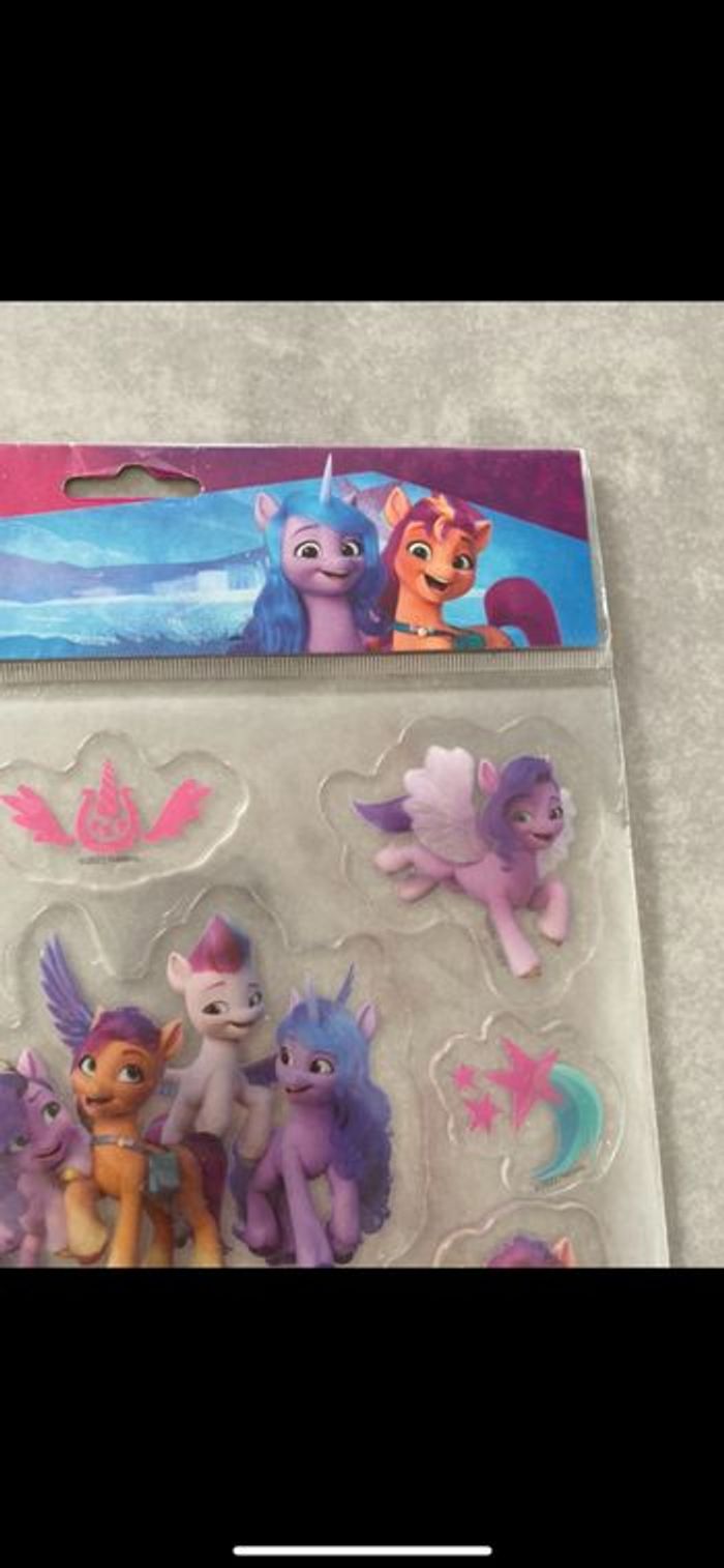 Stickers en gel pour fenêtre My little Pony - photo numéro 4