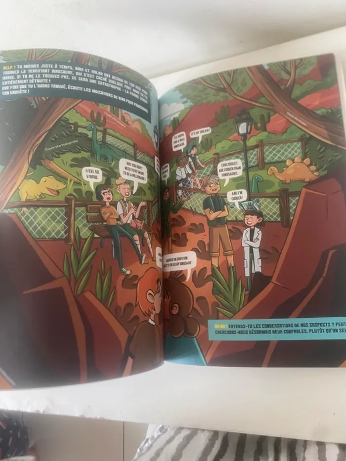 Dinosaur Land Mène l’enquête en anglais - photo numéro 3