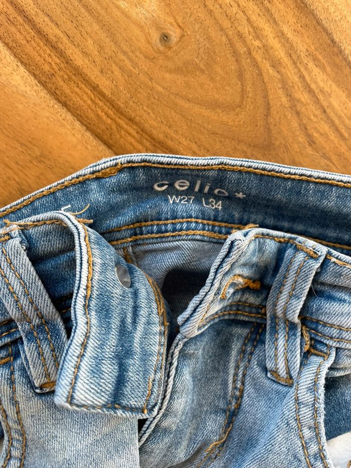 Jean’s celio W27 L34 bleu clair - photo numéro 4