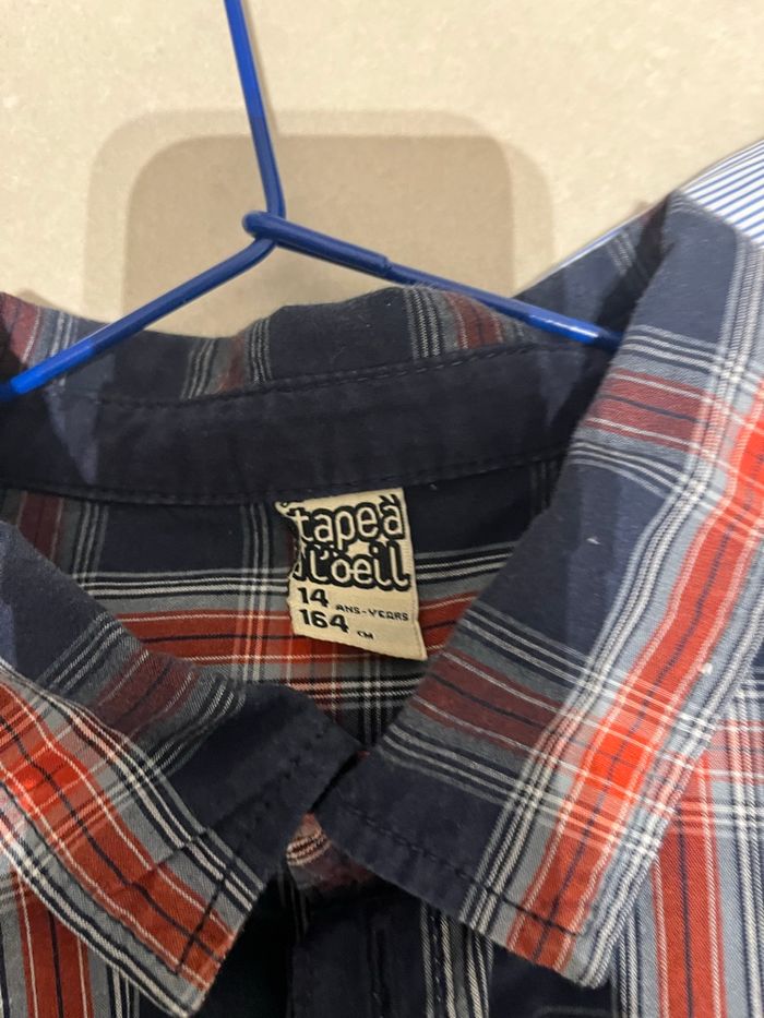 Lot de 2 chemises 14 ans okaidi - photo numéro 6