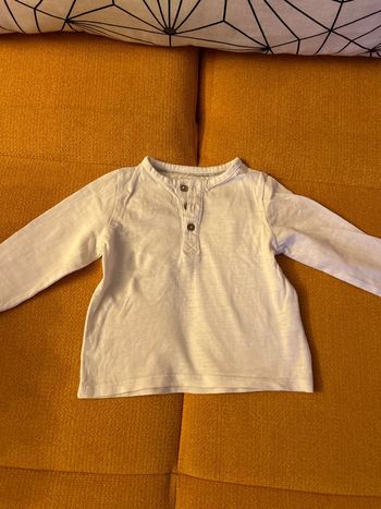 Polo tee shirt manches longues 6 mois