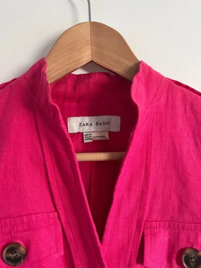 Veste rose Zara - photo numéro 3