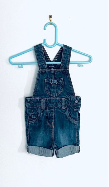 Salopette en jean neuve « Kiabi » taille 3 mois
