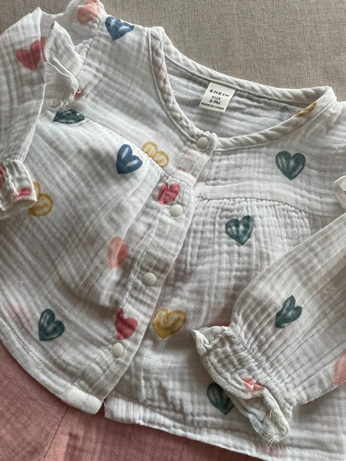 Ensemble 6/9 mois - Fille - photo numéro 2