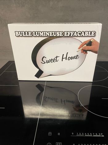 Bulle lumineuse led effaçable 